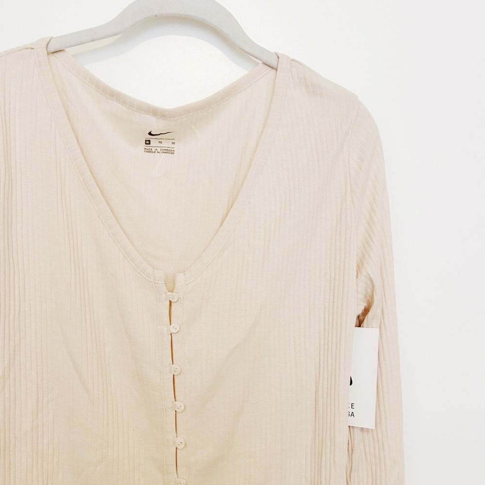 Nike Yoga Ribbed Cardigan - Picture 4 of 7